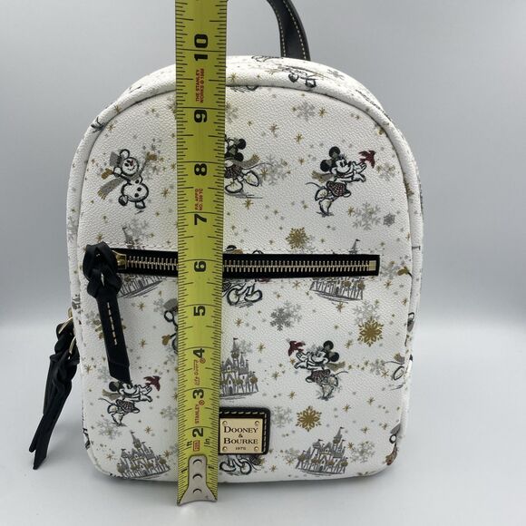 Dooney & Bourke Disney Mickey Holiday 2020 Mini Backpack Winter Wonderland NWT - Picture 16 of 16